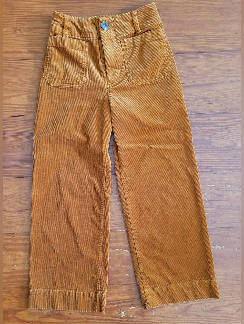 MAEVE Colette Wide Leg Corduroy Pants 24